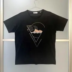 【美品】 TAKEO KIKUCHI 半袖シャツ Lサイズ ブラックのサムネイル