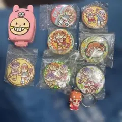 ミニモニ セット 売り 缶バッジ キーホルダー おもちゃ レア品