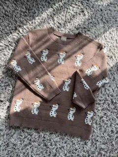 新作プチマインオラフニット