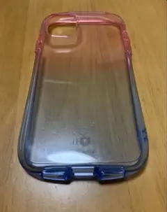 iFace グラデーションピンク・ブルー iPhone用ケース