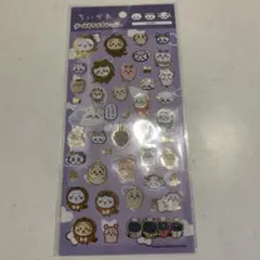 ちいかわ　ゴールドクリアシール　①リボン　エンスカイ