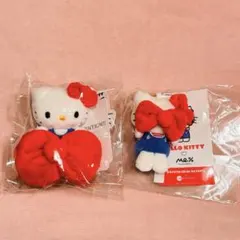 ✨新品　me% ローリーズファーム　ハローキティ　キーホルダー　リボンノリ　2点