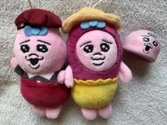 【おぱんちゅうさぎ】おまけ付き スシロー マスコット2点セット おいも 店員さん