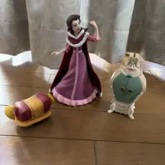 一番くじ 美女と野獣 A賞ベル、C賞サルタン、D賞ワードローブ