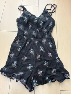 AMERICAN EAGLE OUTFITTERS 花柄　オールインワン　XS