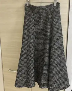 PROPORTION BODY DRESSING ツイードフレアースカート