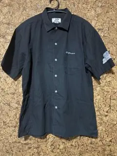 Piko ブラック 半袖シャツ Lサイズ　ワークシャツ　かしゆり