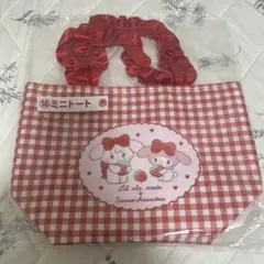 サンリオmikko当たりくじ　リルアラモード ミニトートバック