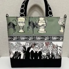 ★専用★ ファスナー付トートバッグ　アレキサンダーヘンリー Ghastlie