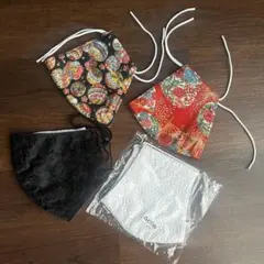 布マスク４つセットのサムネイル