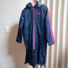 【美品】adidas アディダス ベンチコート ジュニア キッズ 130cm