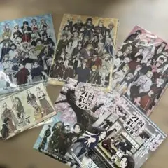 ◆新品非売品◆特 刀剣乱舞-花丸-雪月華クリアファイルコンプセット おまけ付き