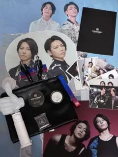 亀と山P グッズまとめ売り ペンライト・うちわ・グッズセット 山下智久 亀梨和也
