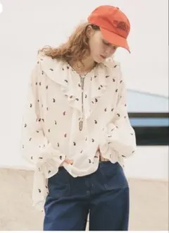 THE SHINZONE☆PAISLEY EMBROIDERED BLOUSE☆のサムネイル