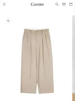 Cornier FINX COTTON VOILE LIGHT CHINOのサムネイル