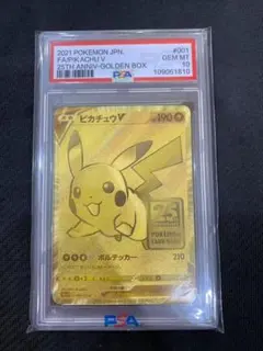PSA10 ピカチュウ プロモカード 25th