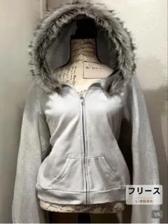 SHEIN レディース人気クロップド スウェットジャケット