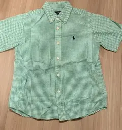 Polo Ralph Lauren ギンガムチェック 半袖シャツ 120サイズ