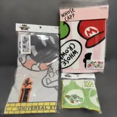 スーパーマリオ 敵キャラ ミニタオル タオルハンカチ 全6種類セット