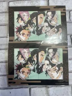 劇場版「鬼滅の刃」無限城編 猗窩座再来入場者特典 特製アートスタンド 2枚セット