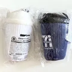 セブンイレブン Happyくじ B賞 セブンカフェ ぬいぐるみ チャーム 2点