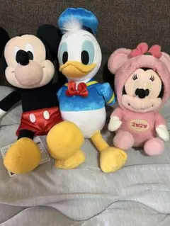 ディズニー ぬいぐるみ 3体セット ミッキー ドナルド ミニー