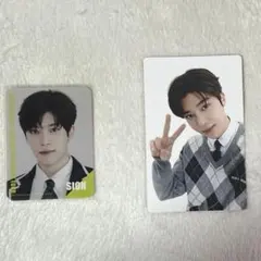 NCT NEW TEAM (NCT WISH) トレカ シオン&非売品ステッカー