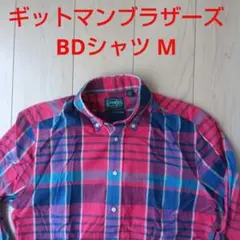 Gitman Bros. 40周年記念 長袖チェックシャツ、M相当、アメリカ製