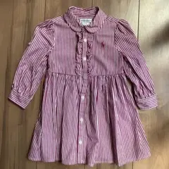 ラルフローレン　シャツワンピース　80cm