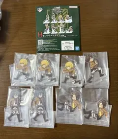 一番くじ 進撃の巨人 H賞 アクリルスタンド 全4種 8個セット