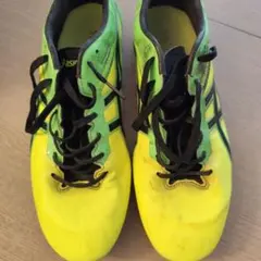 asics フットサルシューズ イエロー/グリーン