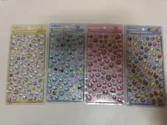 しずくちゃんミニボンボンドロップシール4枚セット　正規品