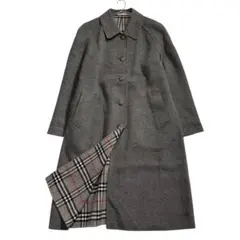 Burberrys ロングコート　グレー系 2026年最新】BURBERRY カラー：グレイ系 レディース ロングコートの