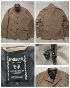 未使用 美品 MCGREGOR マクレガー ジャケット コート カーキ ベージュ