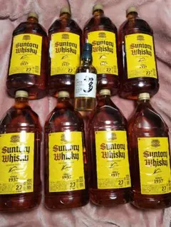 サントリーウイスキー 角瓶 2.7L 8本 知多 350ml 1本 - メルカリ