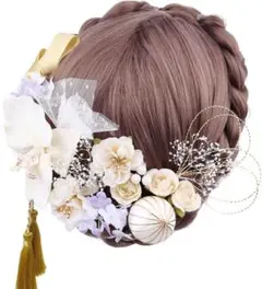 成人式にも！ ヘアアクセサリー 18点セット 髪飾り 振袖 結婚式 卒業式