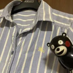 BURBERRY素敵ＡLineダンガリー1ピースドレス　¥5999→現