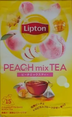 リプトン ピーチミックス ティーバッグ 24g( 15袋入 )x3箱のサムネイル