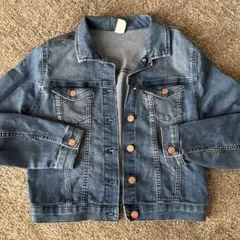 デニムブルー Gジャン ポケット　H&M 子供用
