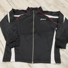 asics ジャージ ジャケット ブラック