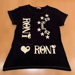 RONI ☆星柄ハートプリント Tシャツ Lのサムネイル