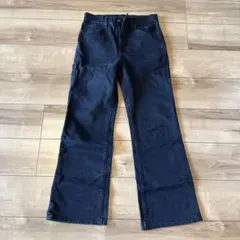 【UNIQLO JEANS】ユニクロ ブラックデニム フレアパンツ ブーツカット