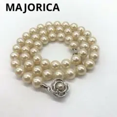 美品✨スペイン製 MAJORICA マジョリカパール チョーカー ネックレス 
