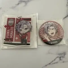 にじさんじ J1 コラボ 不破湊 アクキー 缶バッジ ①