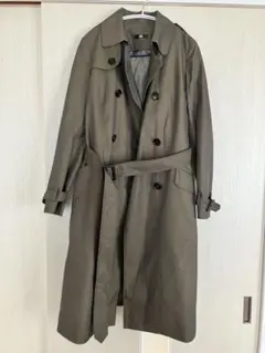 スーツセレクト ダブルブレスト トレンチコート カーキ 9号