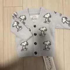 ジェラピケ　スヌーピーカーディガン