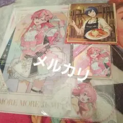 プロセカ ぴくりあ 桃井愛莉 アクリルブロック クリアファイル セット 感謝祭