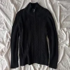 00s old gap ドライバーズニット ブラック アメカジ グランジ y2k