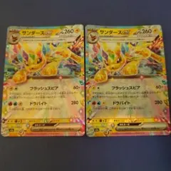 【セット】サンダースexRRテラスタルフェス