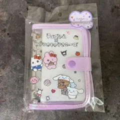 チェゴシム×サンリオキャラクターズ シールバインダー シール帳 パープル